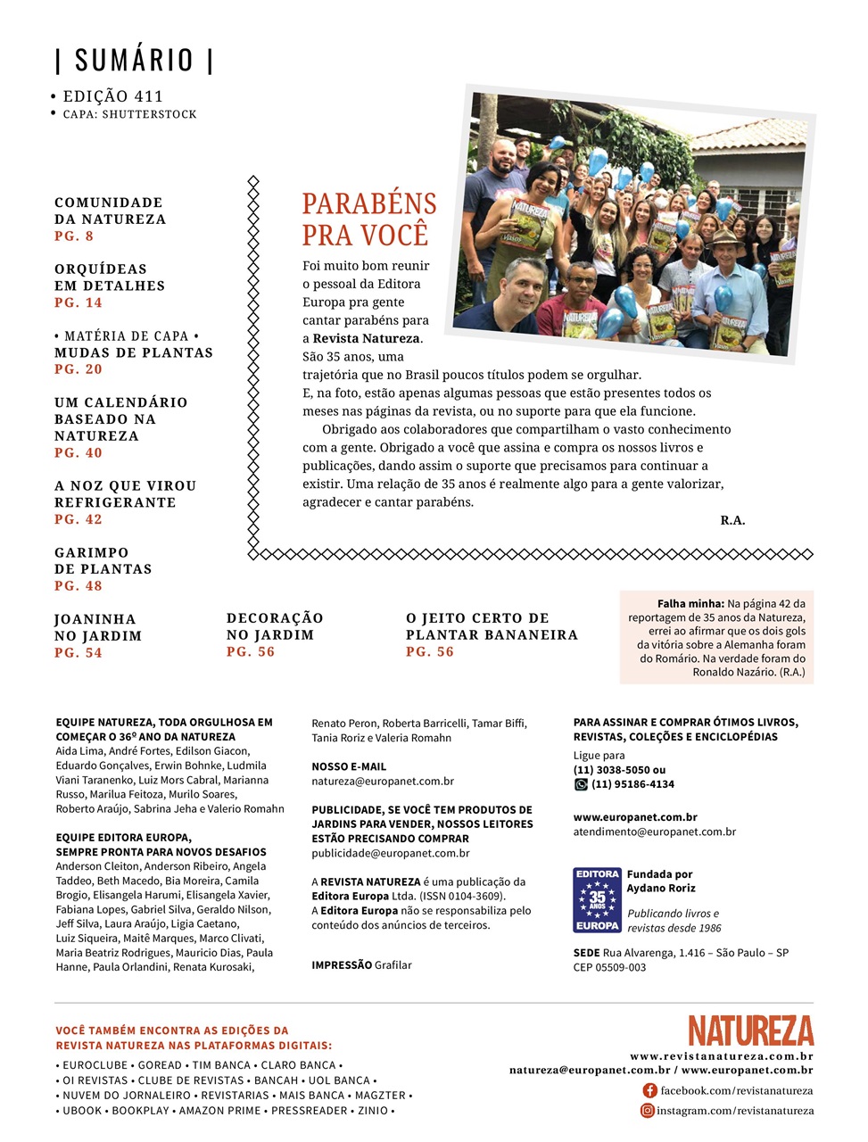 Natureza Preview Pages