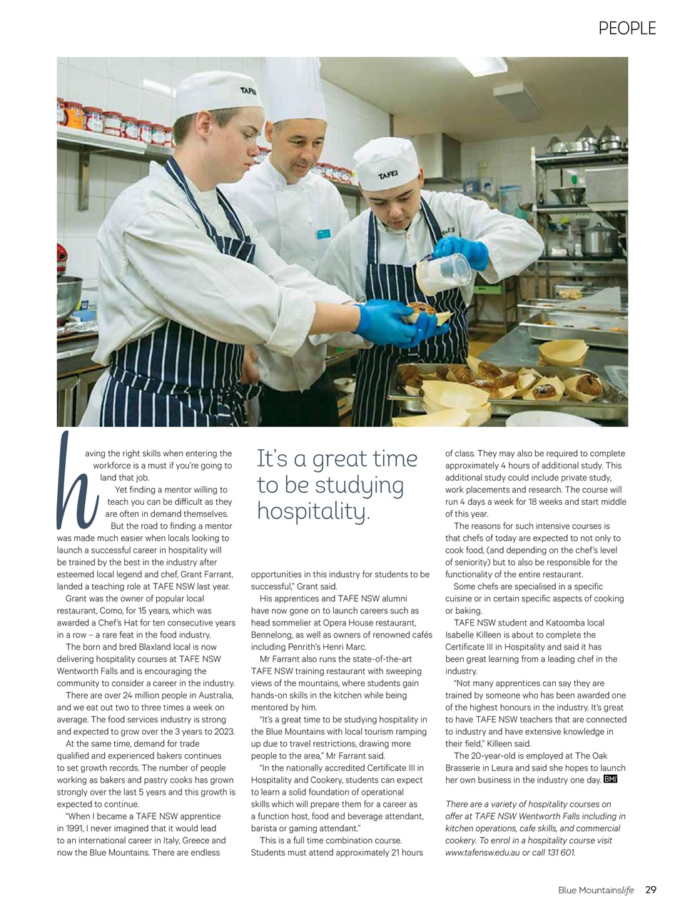 Blue Mountains Life Preview Pages