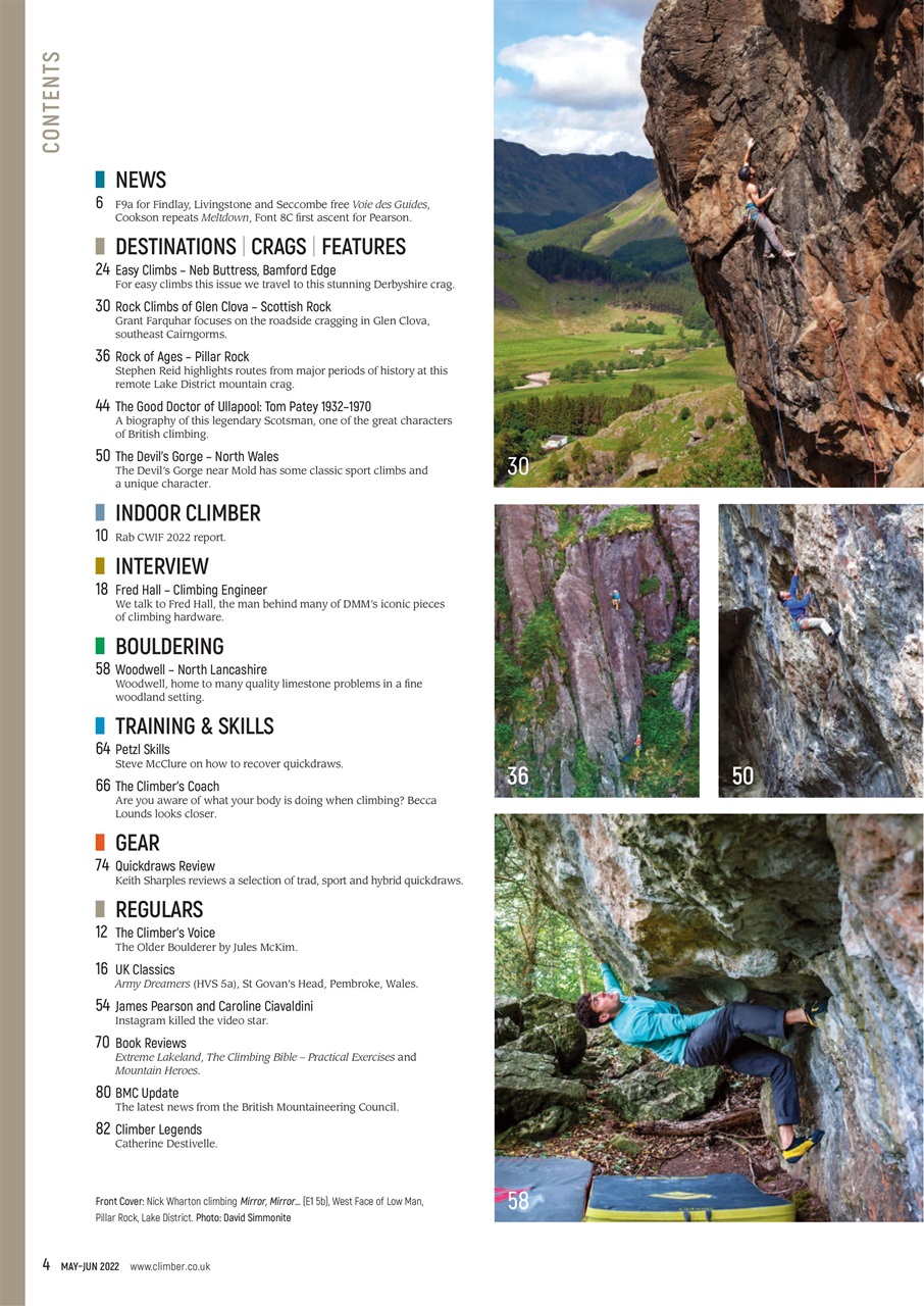 Climber Preview Pages