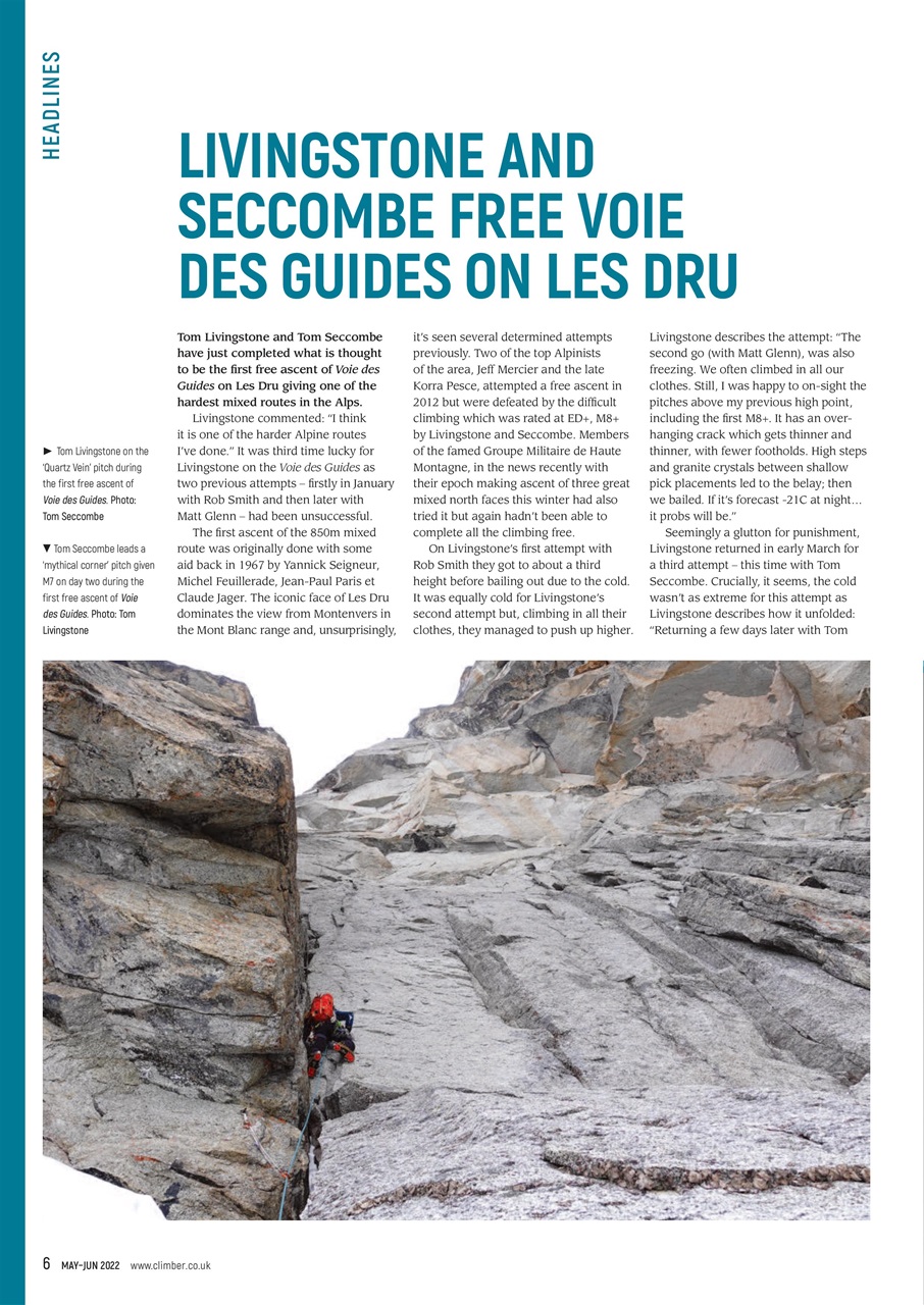 Climber Preview Pages