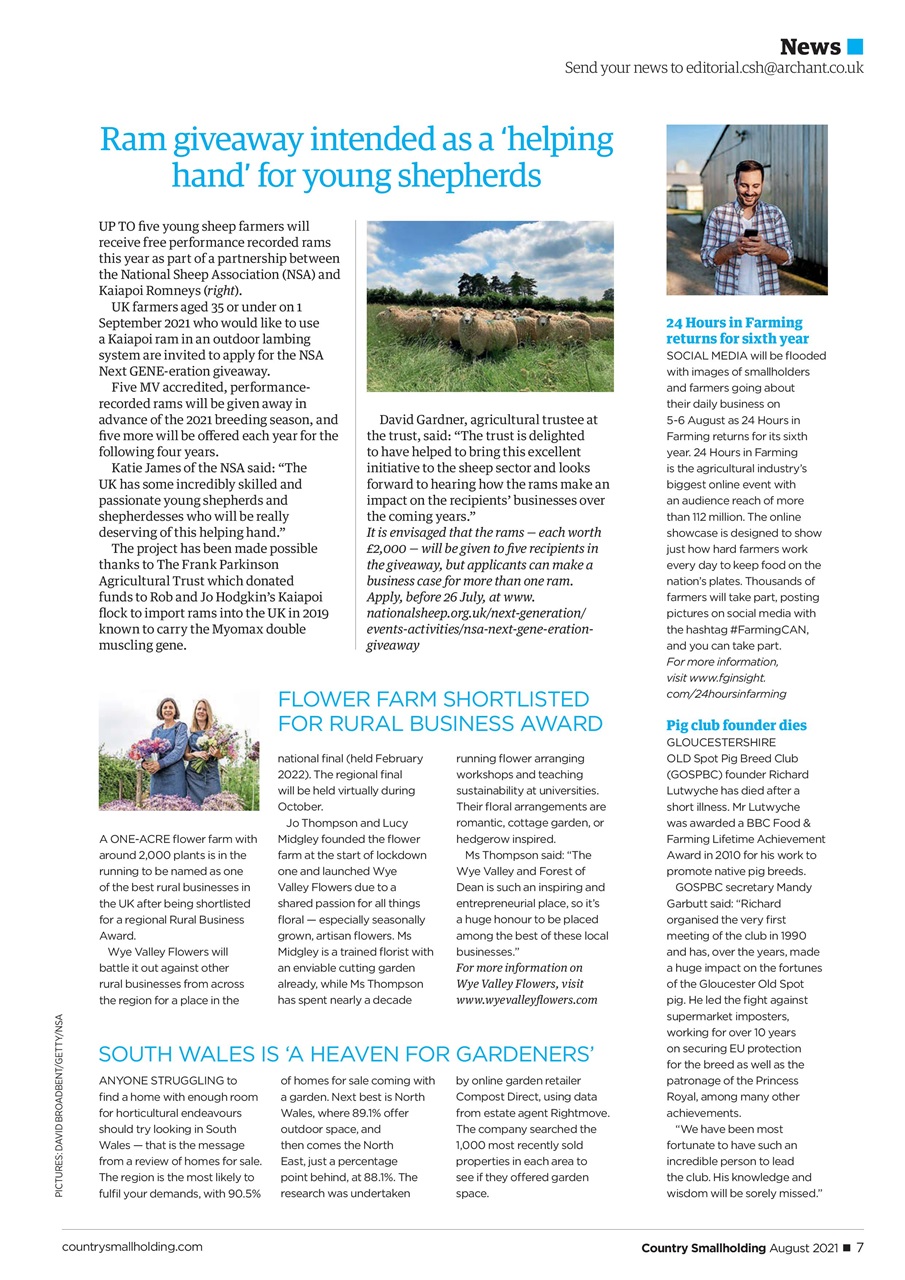 The Country Smallholder Preview Pages