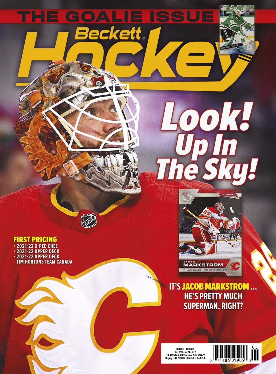 Beckett Hockey Magazine Preview Pages