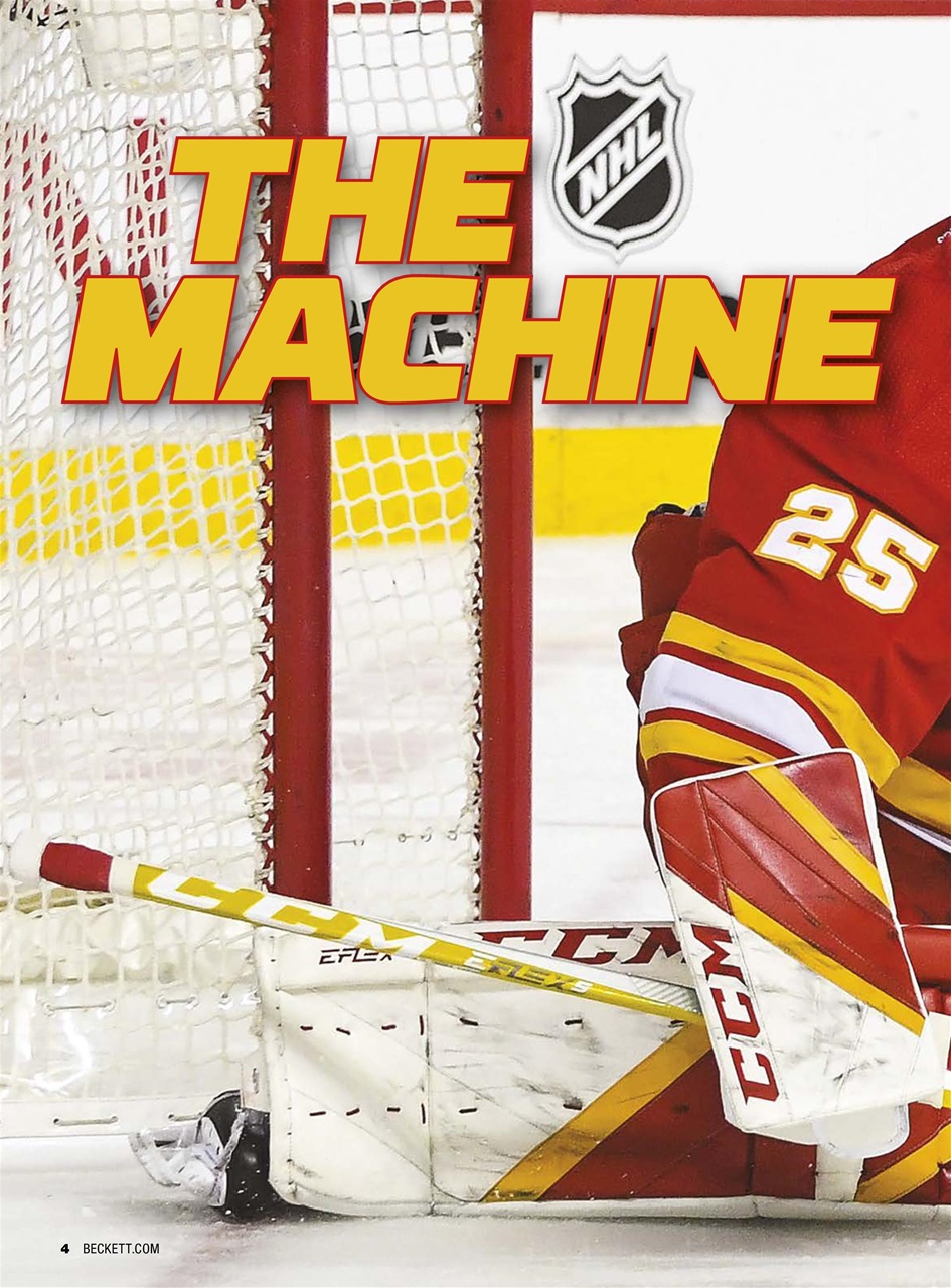 Beckett Hockey Magazine Preview Pages