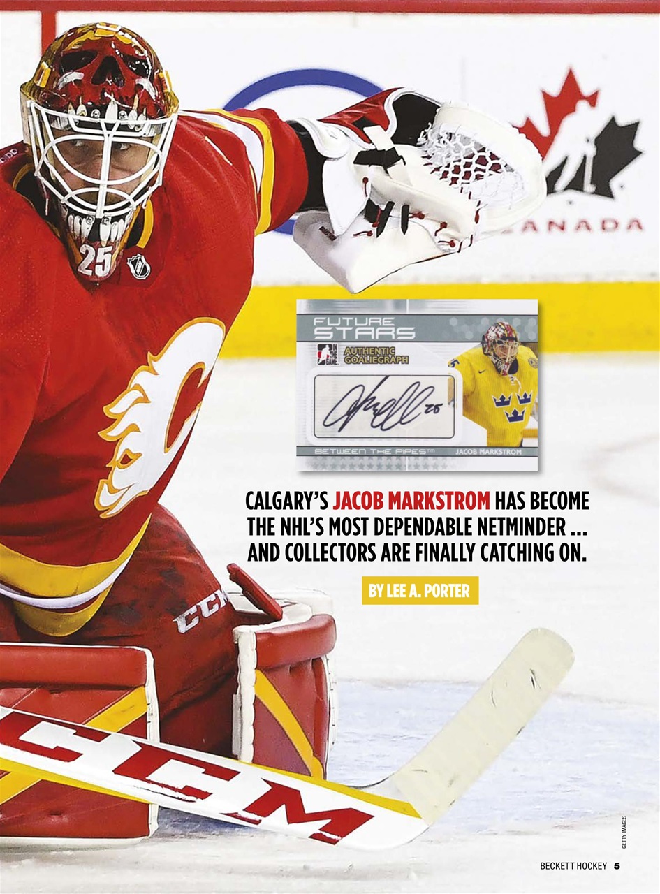 Beckett Hockey Magazine Preview Pages