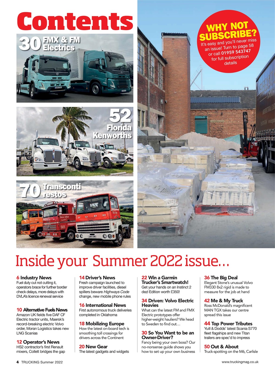 Trucking Magazine Preview Pages