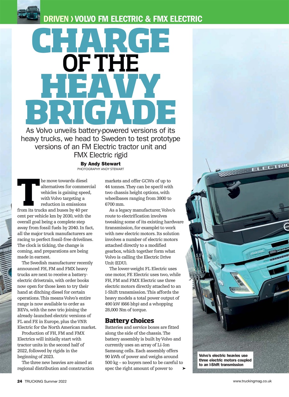Trucking Magazine Preview Pages