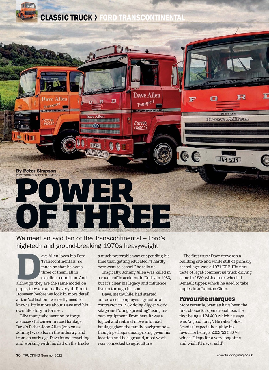 Trucking Magazine Preview Pages