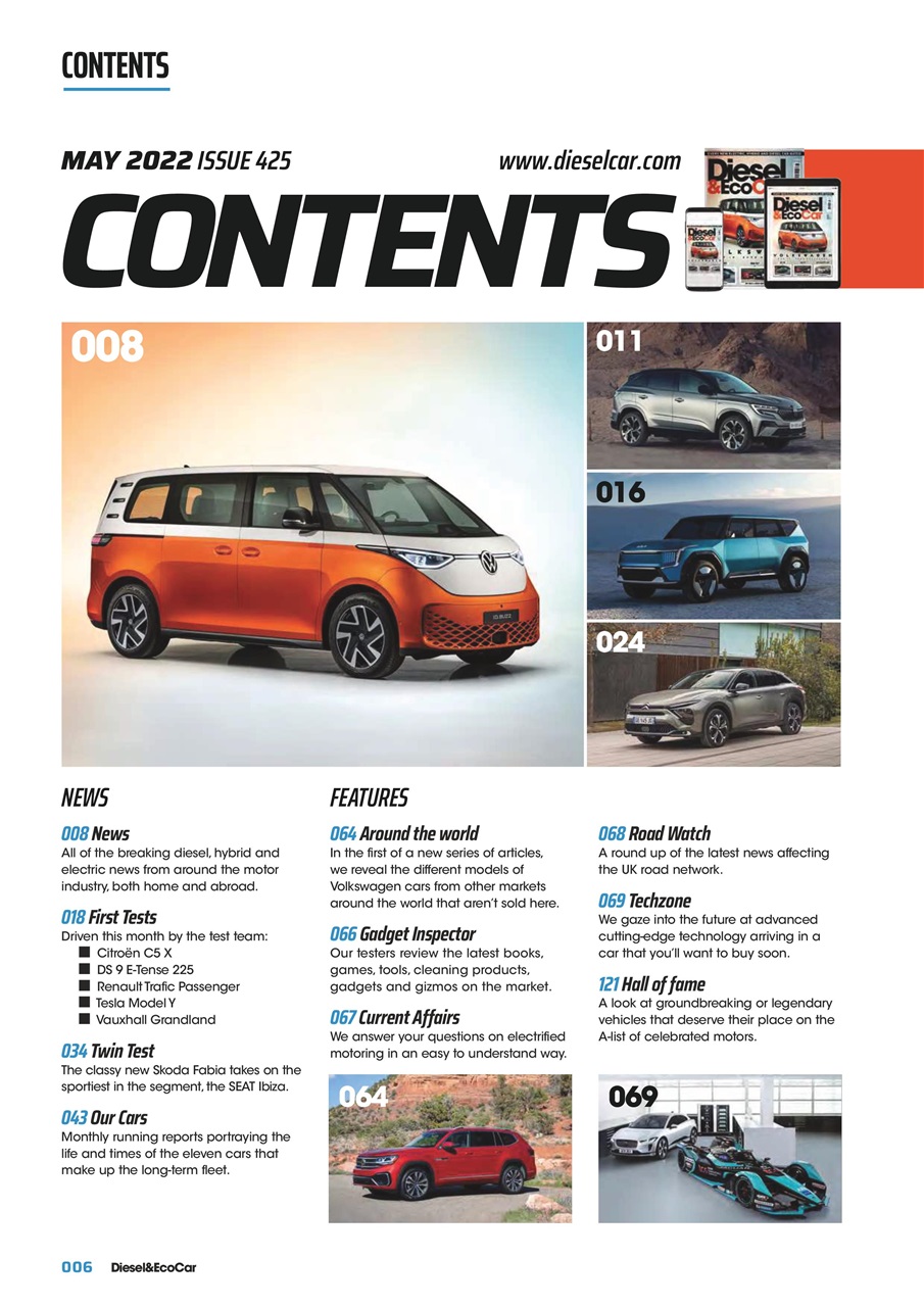 Diesel&EcoCar Magazine Preview Pages
