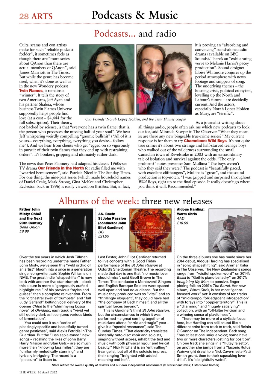 The Week Preview Pages