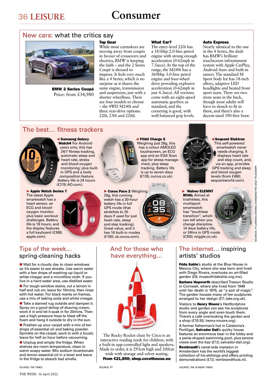 The Week Preview Pages