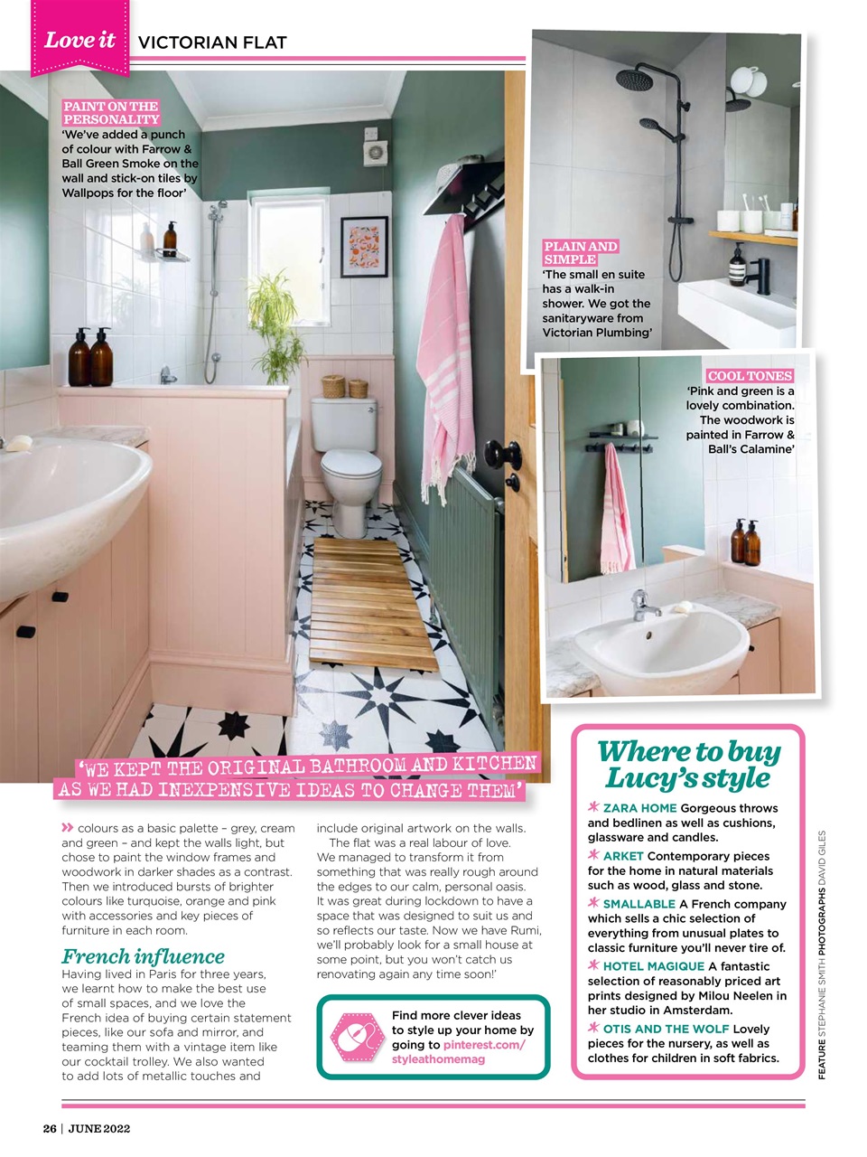 Style at Home Preview Pages