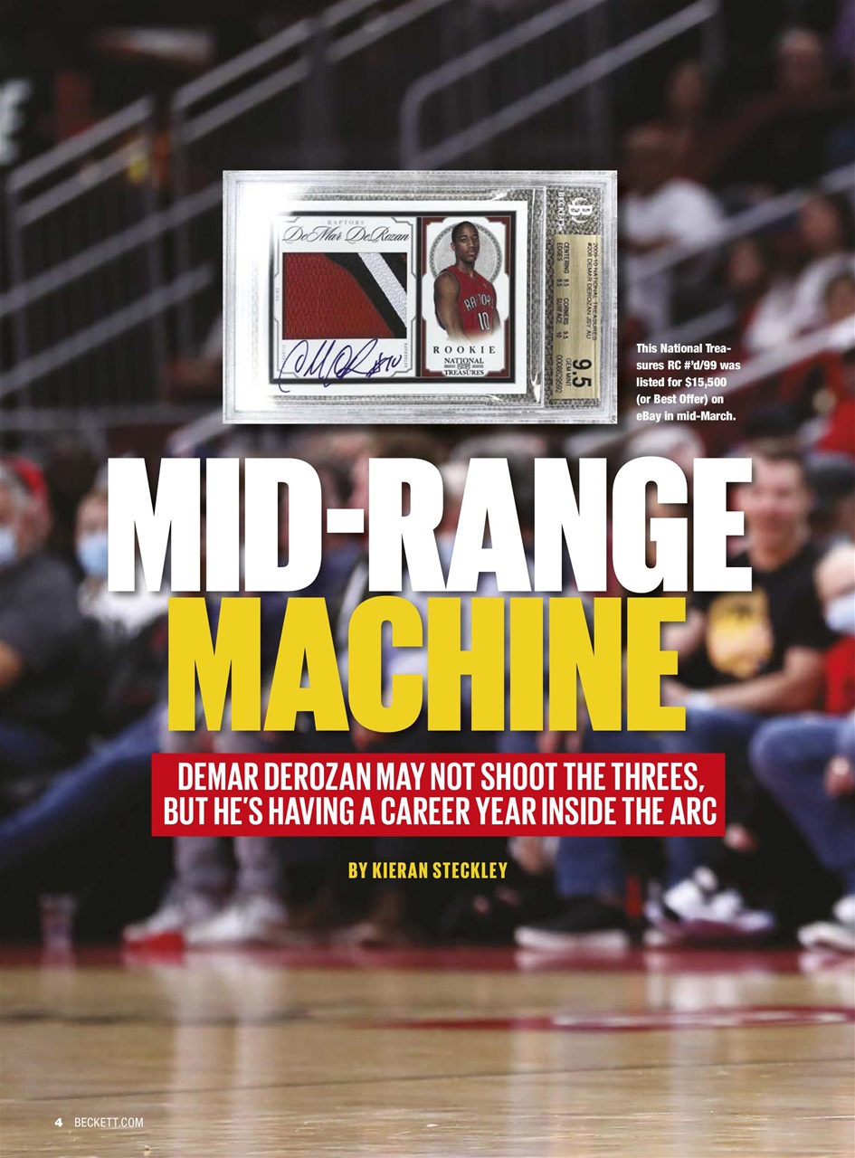 Beckett Basketball Magazine Preview Pages