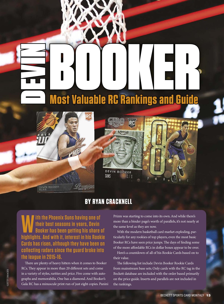 Sports Card Monthly Magazine Preview Pages