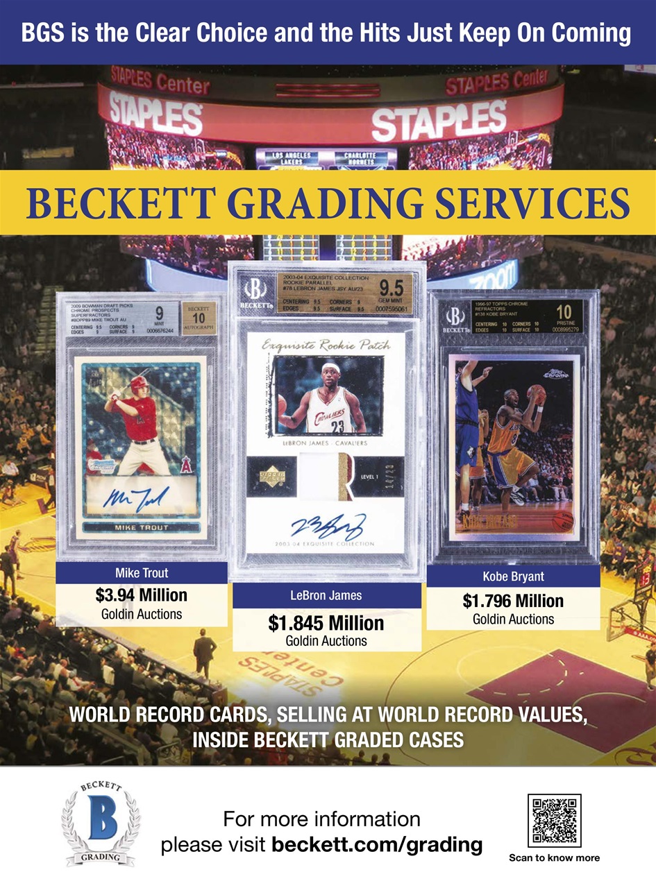 Sports Card Monthly Magazine Preview Pages