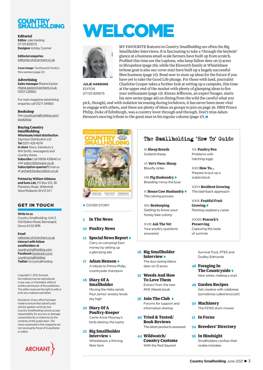 The Country Smallholder Preview Pages