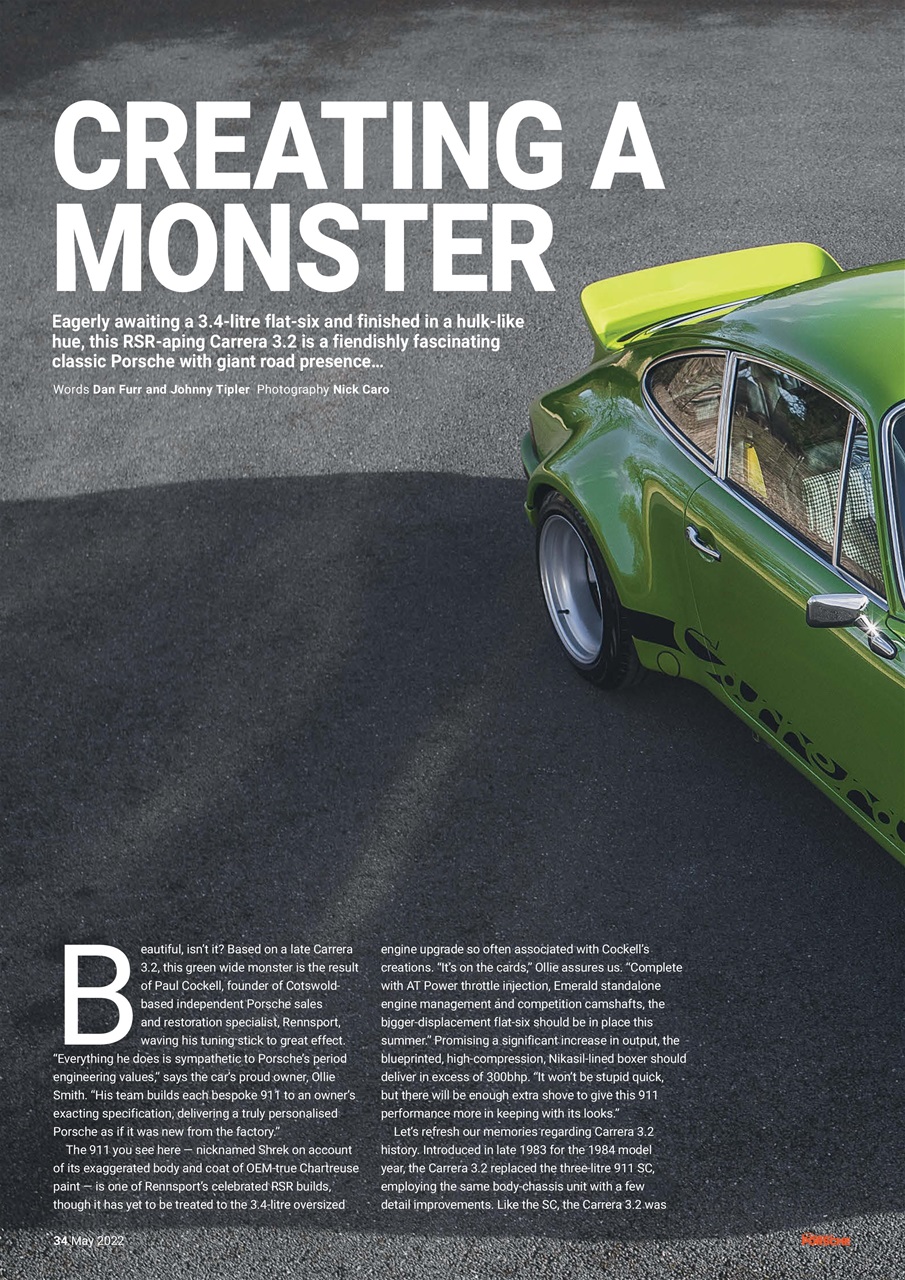 Classic Porsche Preview Pages