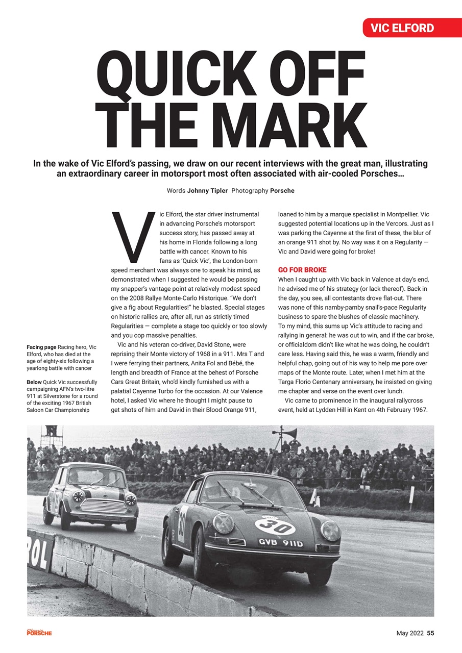 Classic Porsche Preview Pages