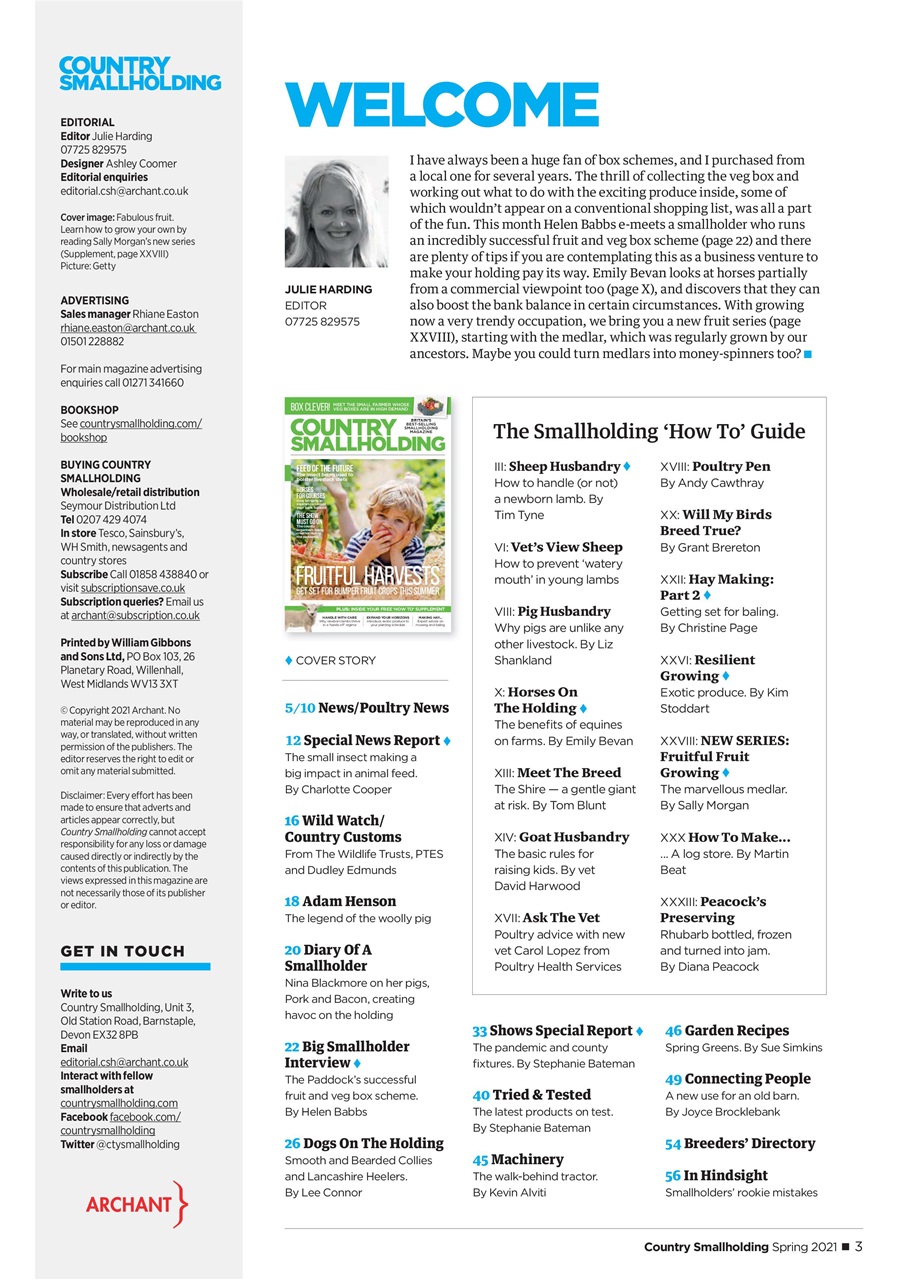 The Country Smallholder Preview Pages