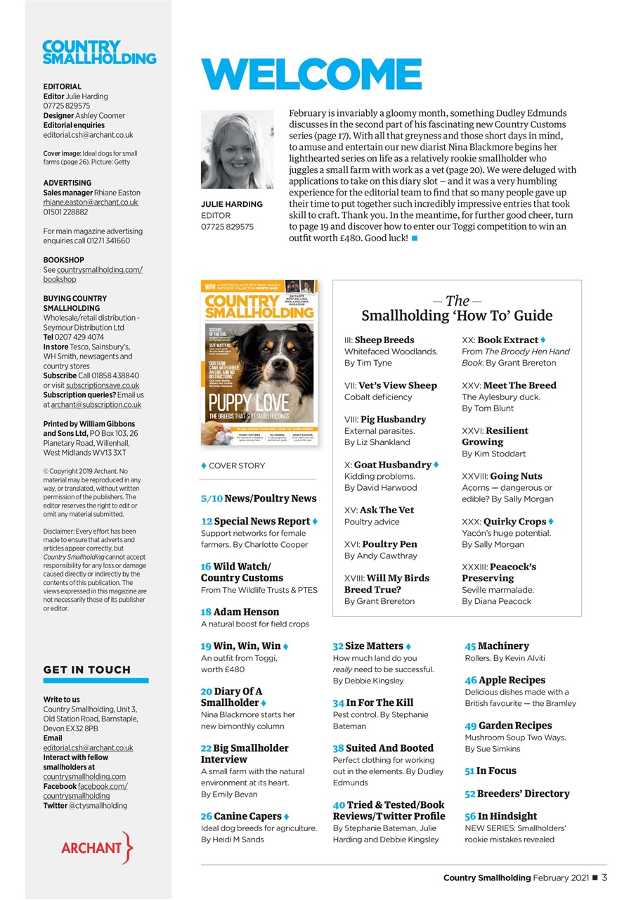 The Country Smallholder Preview Pages