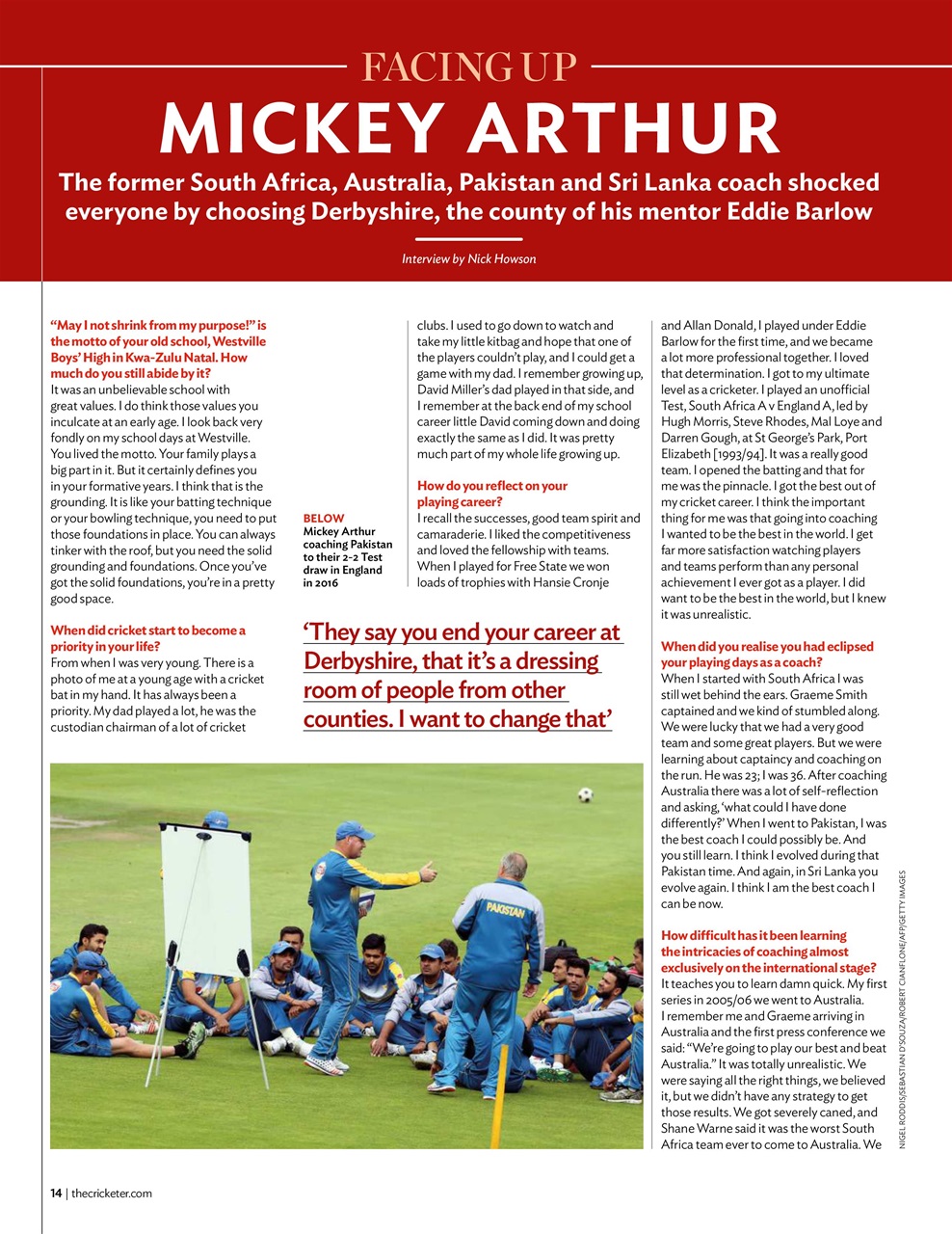 The Cricketer Magazine Preview Pages