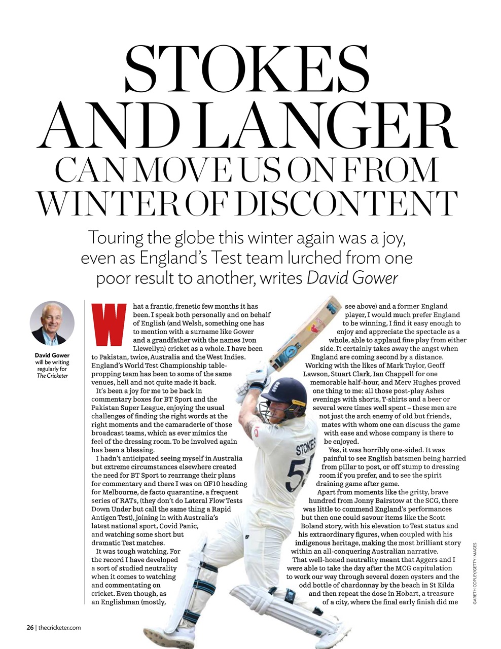 The Cricketer Magazine Preview Pages