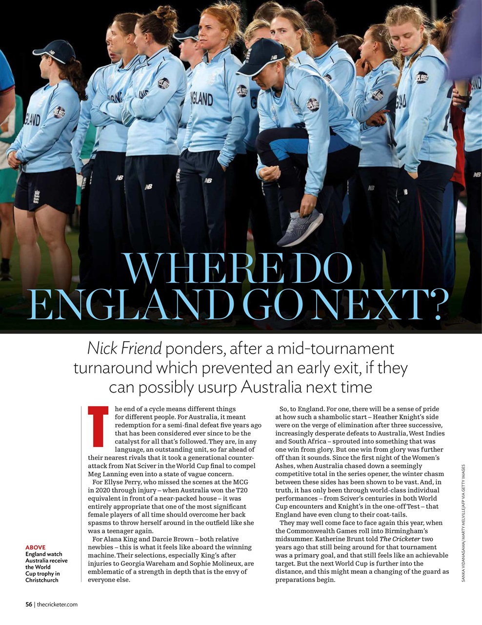 The Cricketer Magazine Preview Pages