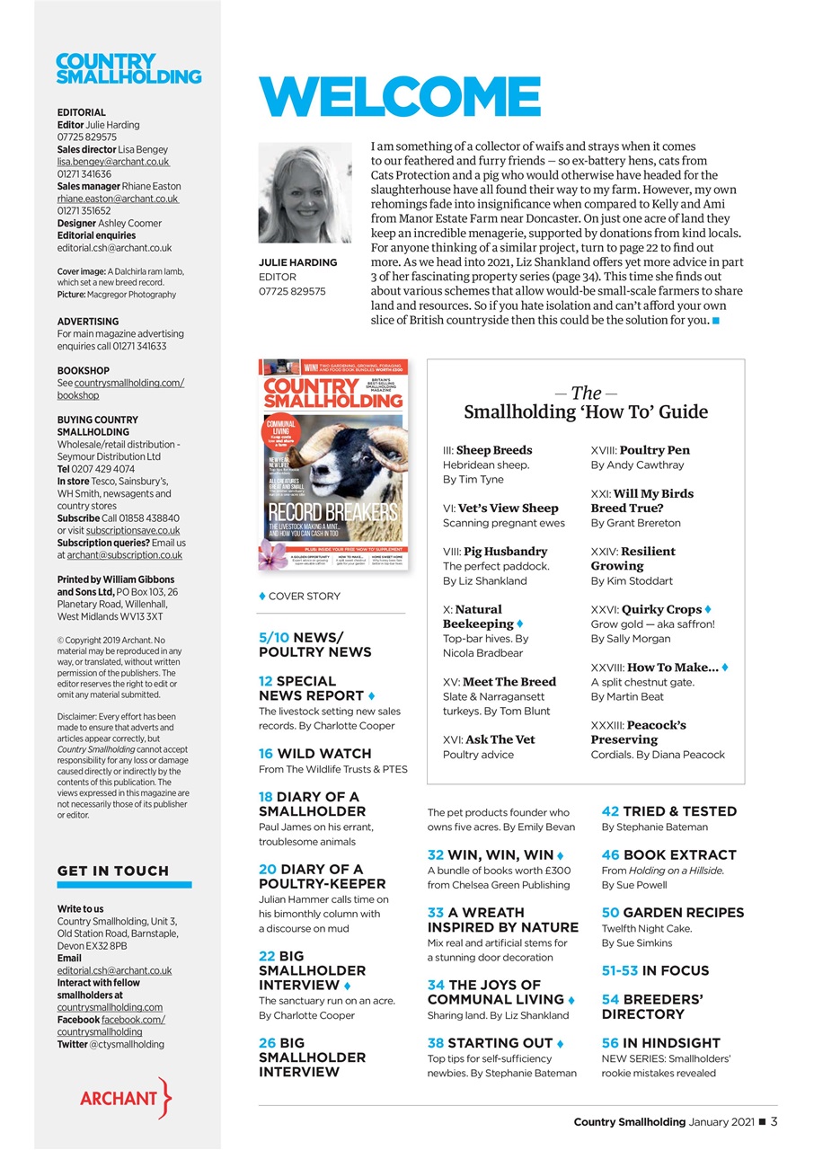 The Country Smallholder Preview Pages