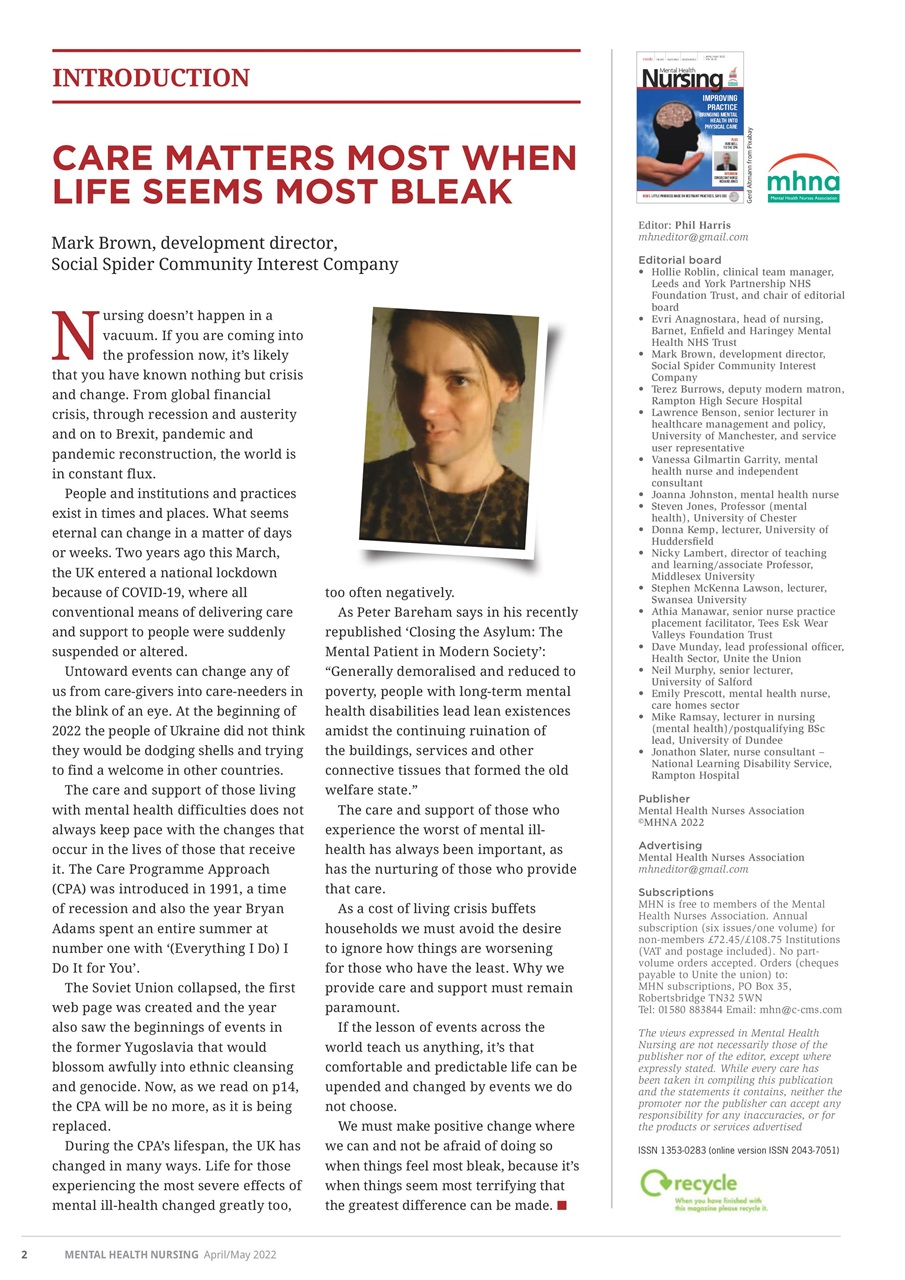 Mental Health Nursing Preview Pages