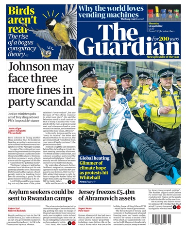The Guardian Newspaper issue Thursday, April 14, 2022