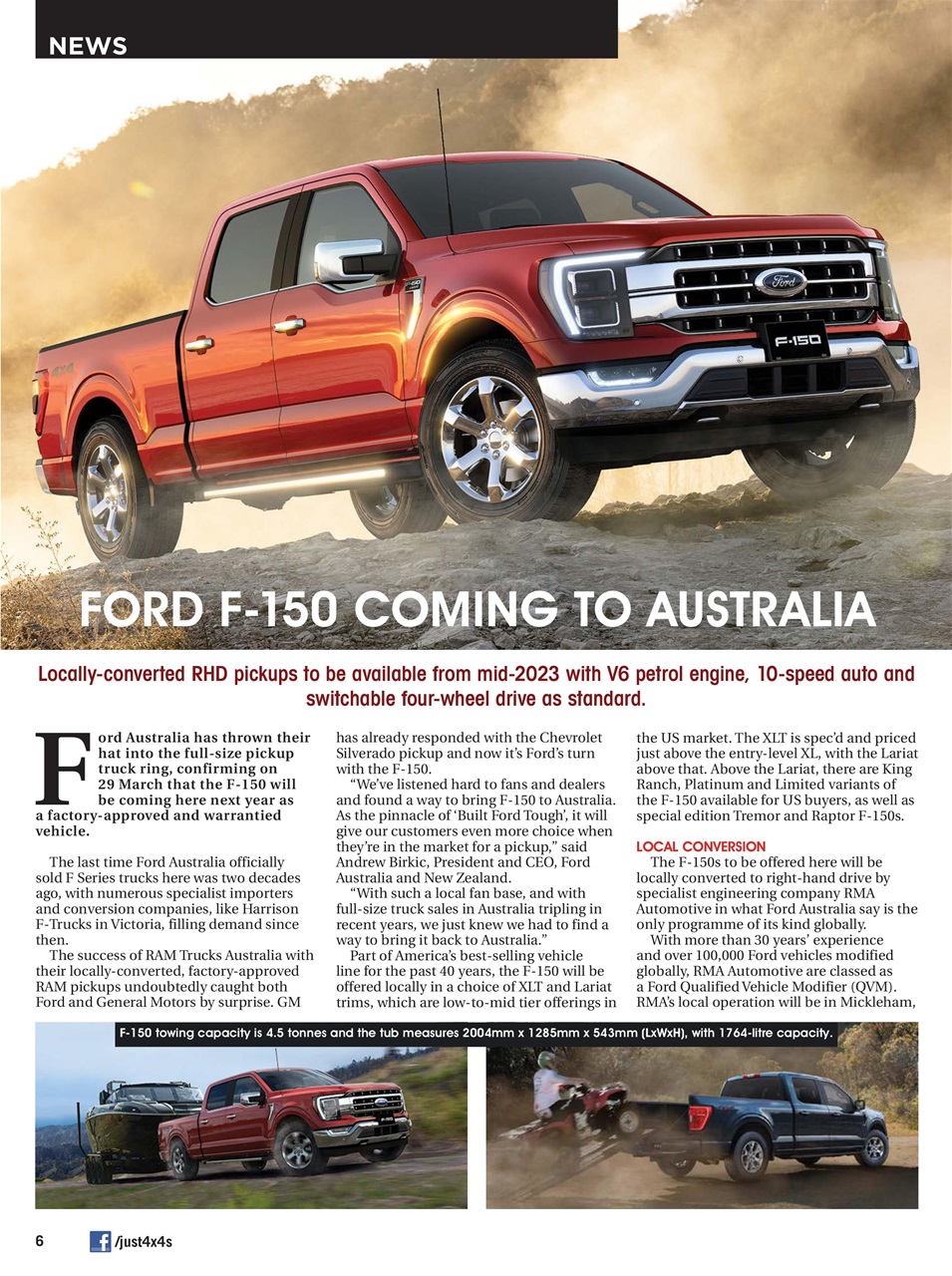 JUST 4X4S Preview Pages
