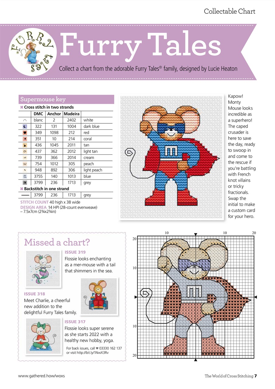 The World of Cross Stitching Preview Pages