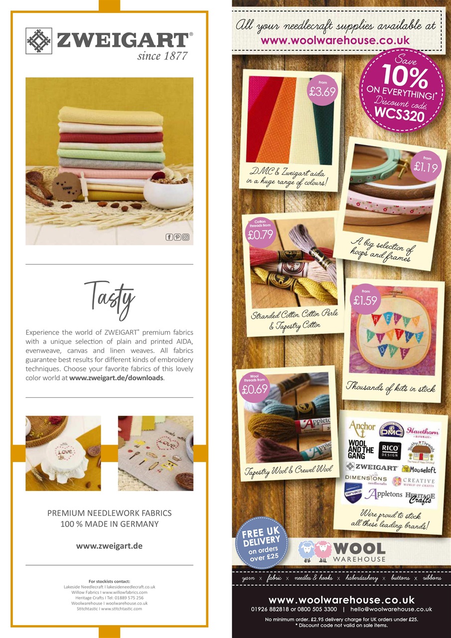 The World of Cross Stitching Preview Pages