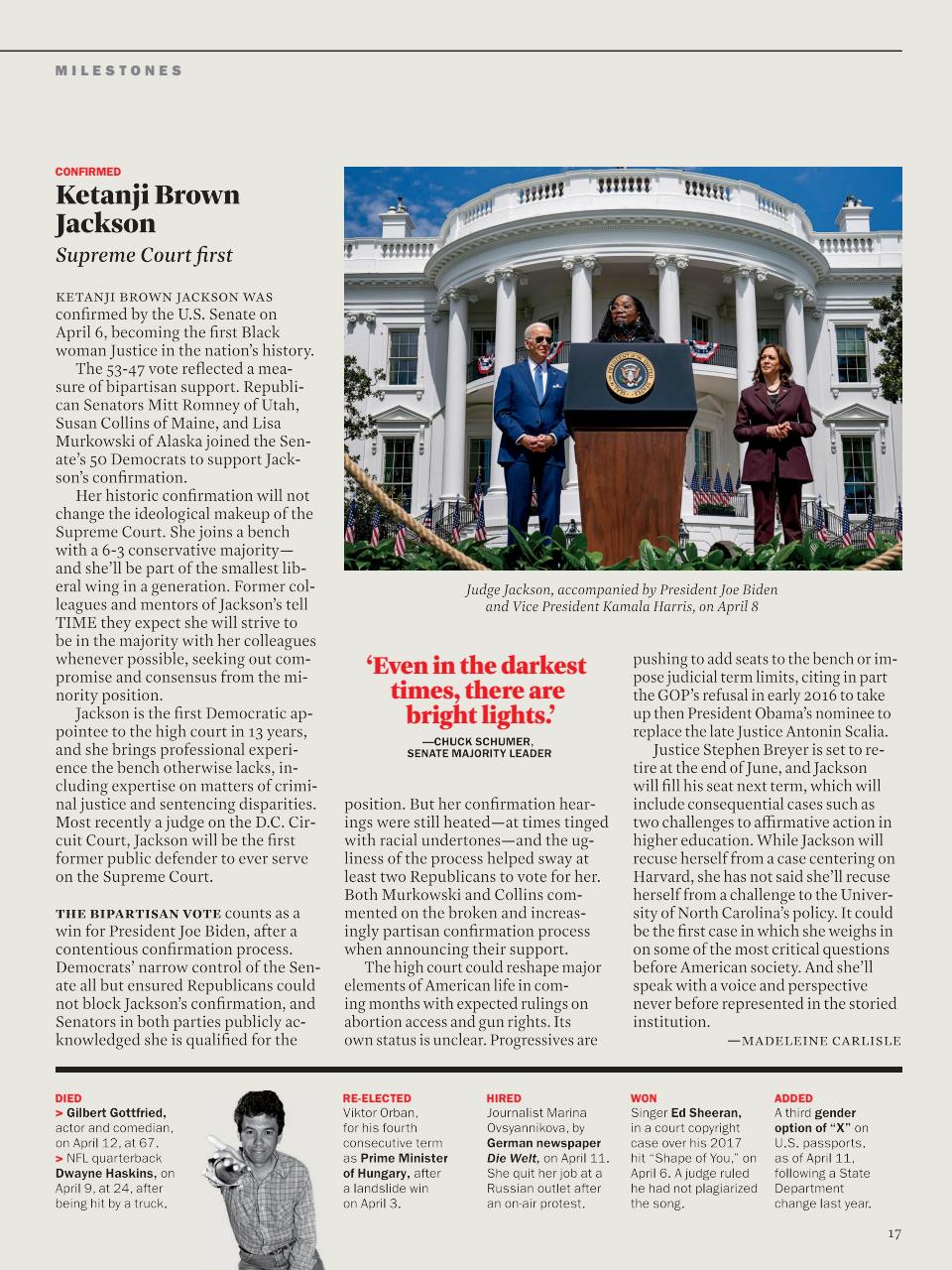 TIME Magazine Europe Preview Pages