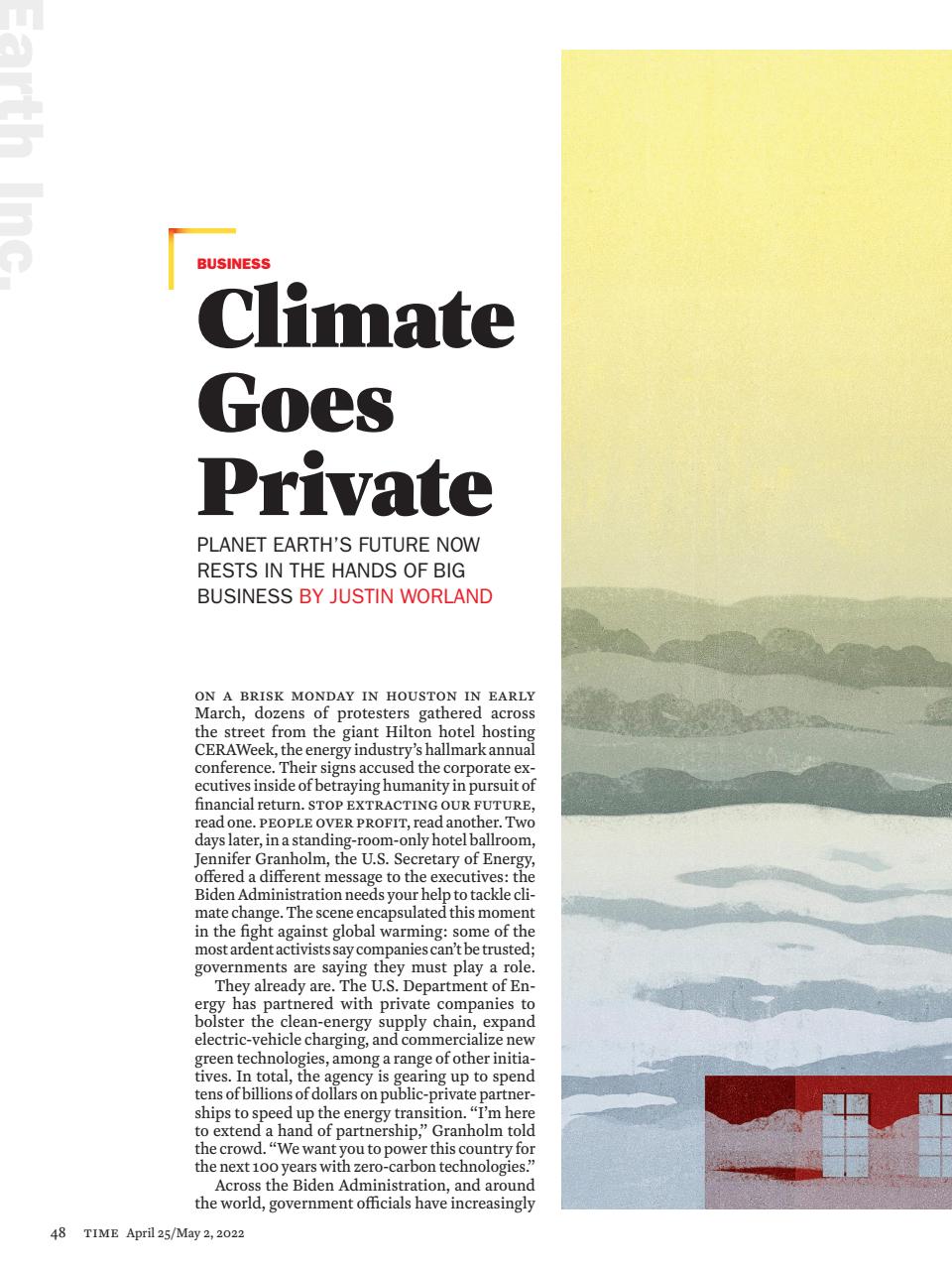 TIME Magazine Europe Preview Pages