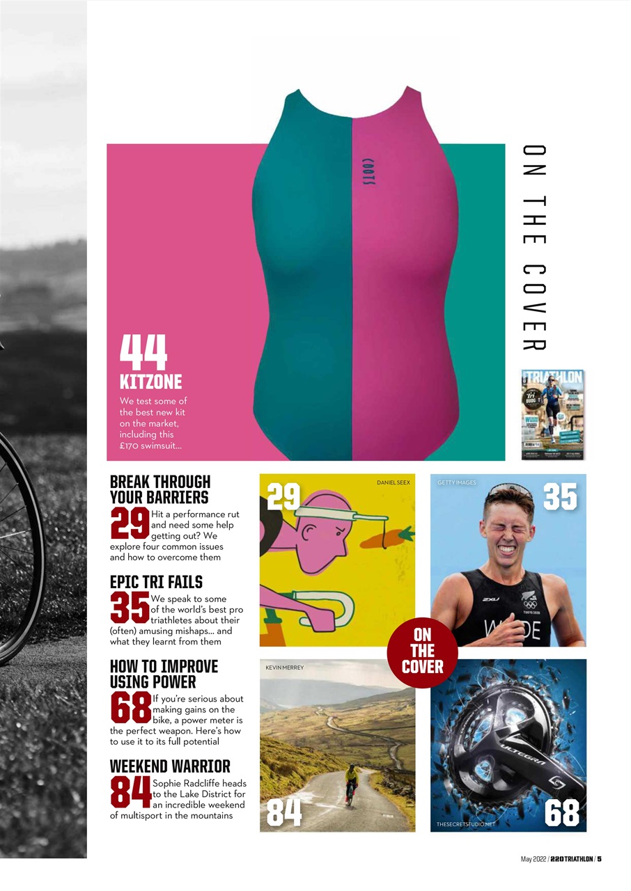 220 Triathlon Magazine Preview Pages