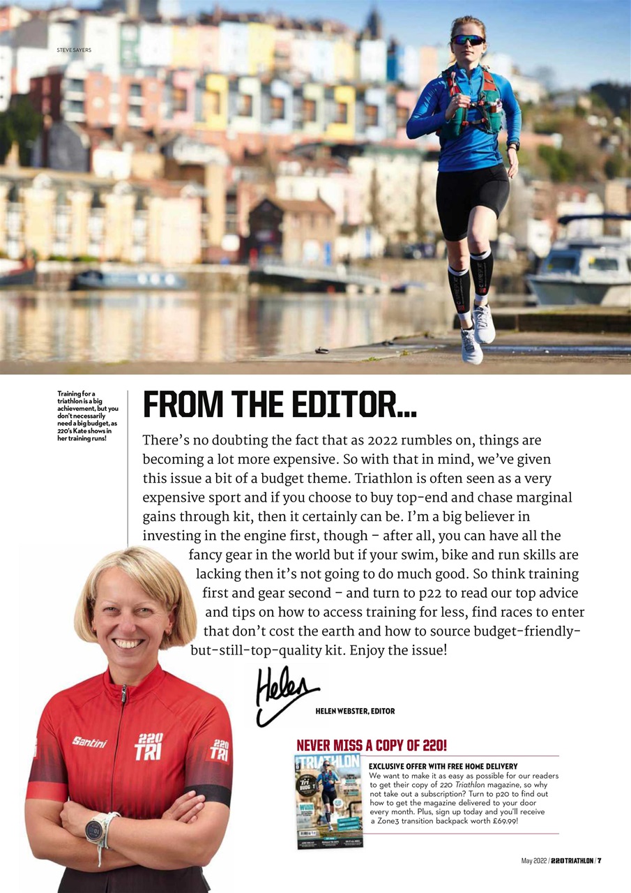 220 Triathlon Magazine Preview Pages