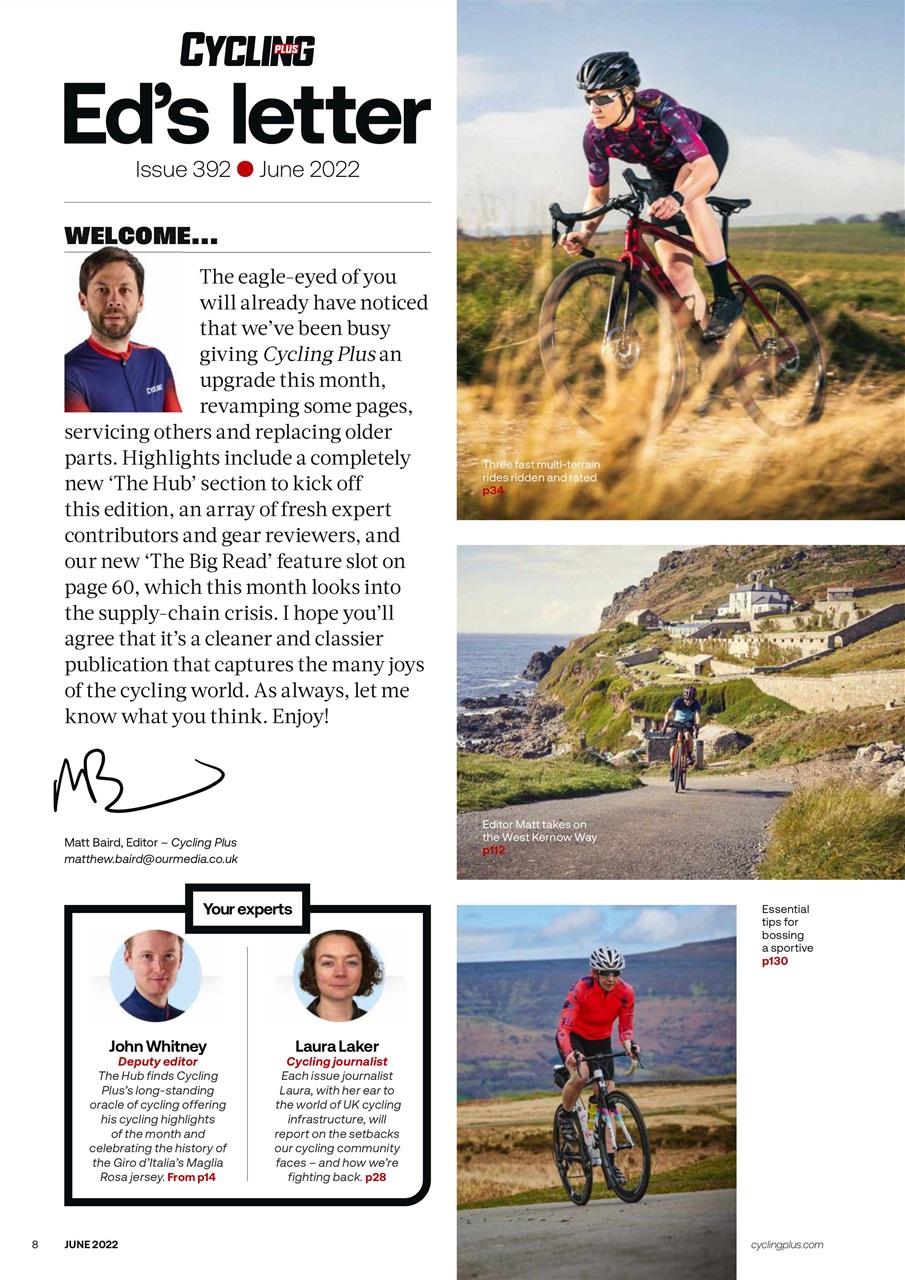 Cycling Plus Preview Pages