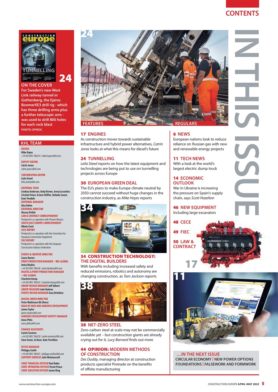 Construction Europe Preview Pages