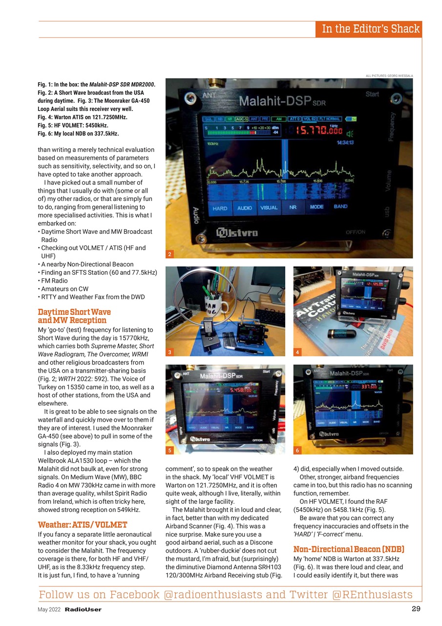 Radio User Preview Pages