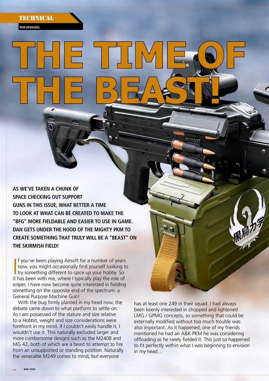 Airsoft Action Preview Pages