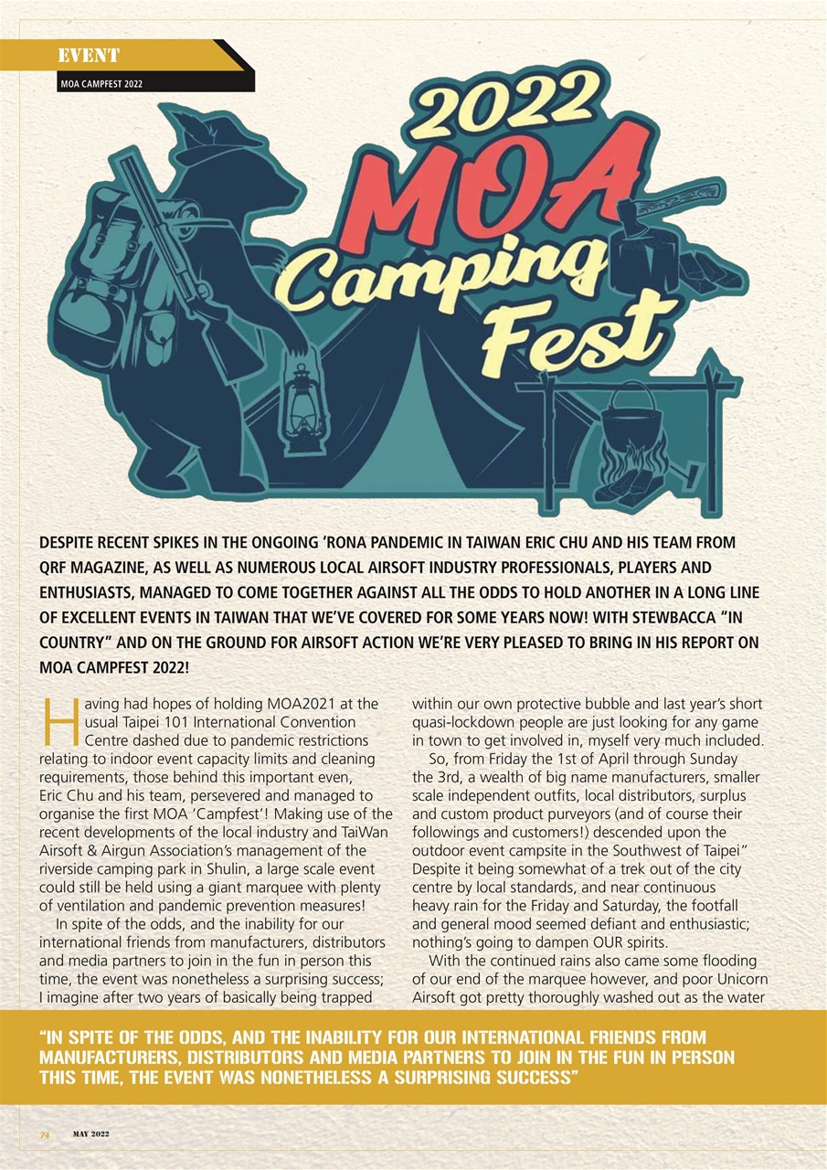 Airsoft Action Preview Pages