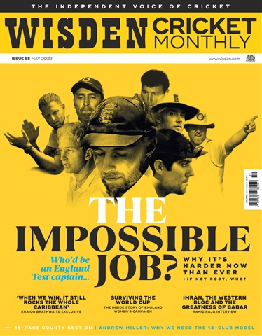 Wisden Cricket Monthly issue May 2022
