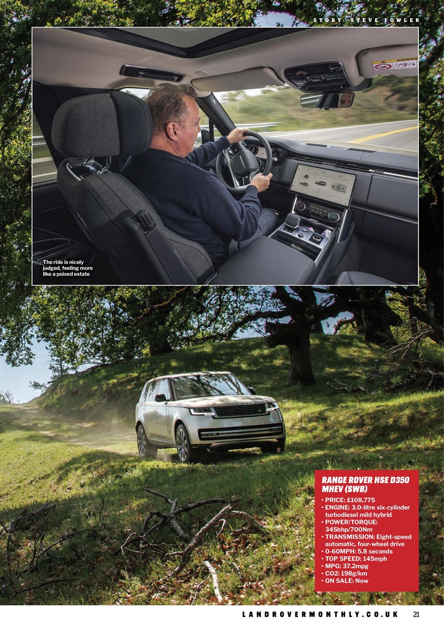 Land Rover Monthly Preview Pages