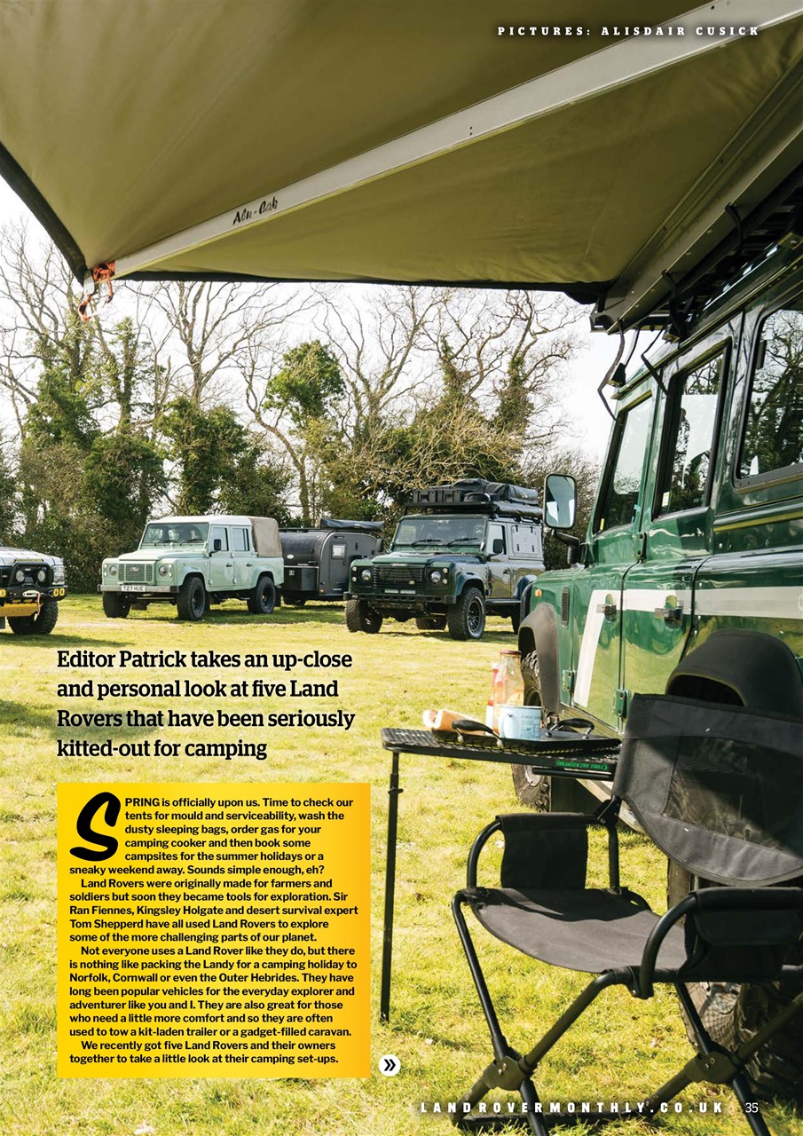 Land Rover Monthly Preview Pages