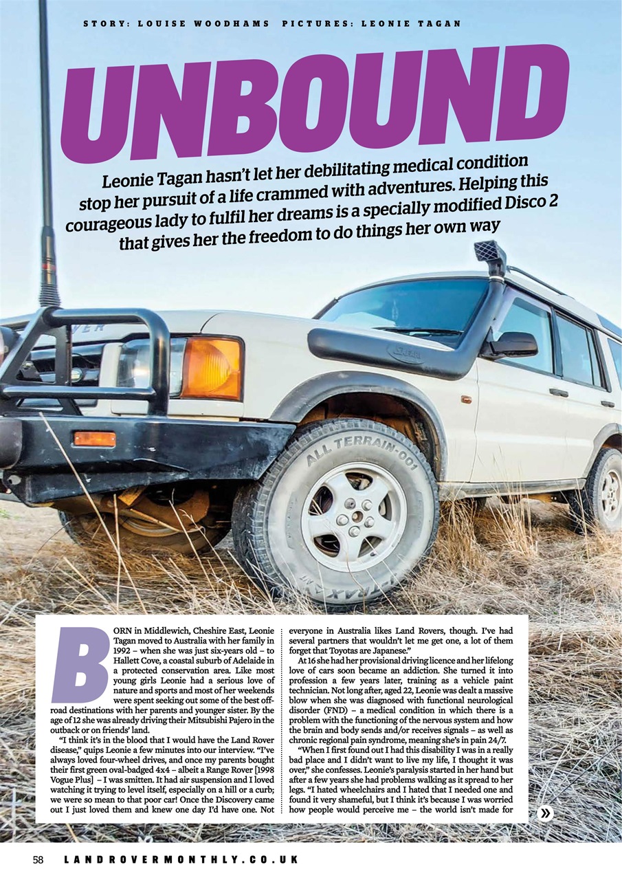 Land Rover Monthly Preview Pages