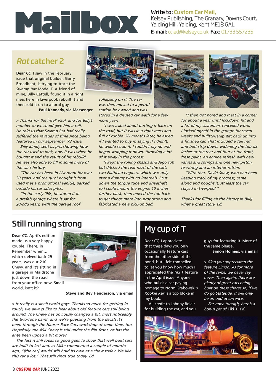 Custom Car Preview Pages