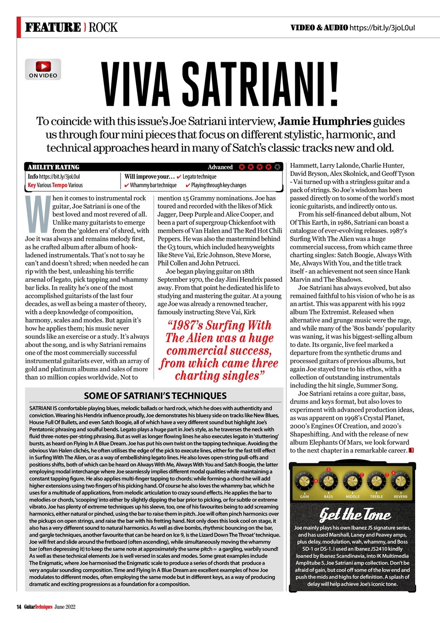 Guitar Techniques Preview Pages