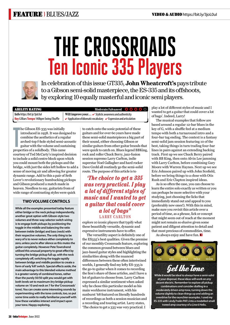 Guitar Techniques Preview Pages