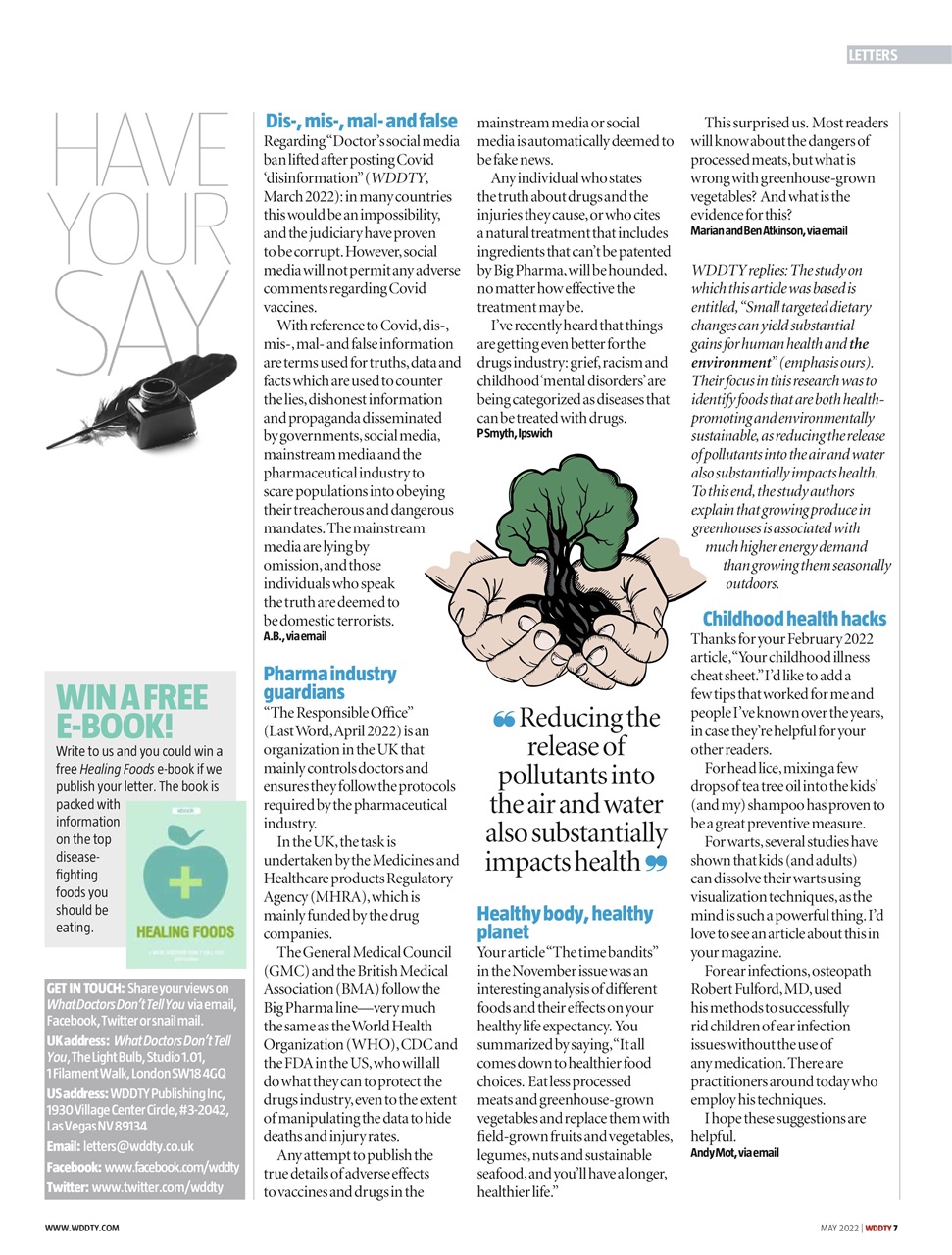 What Doctors Don't Tell You Preview Pages