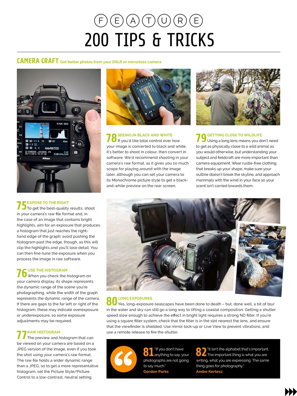 Photography Week Preview Pages